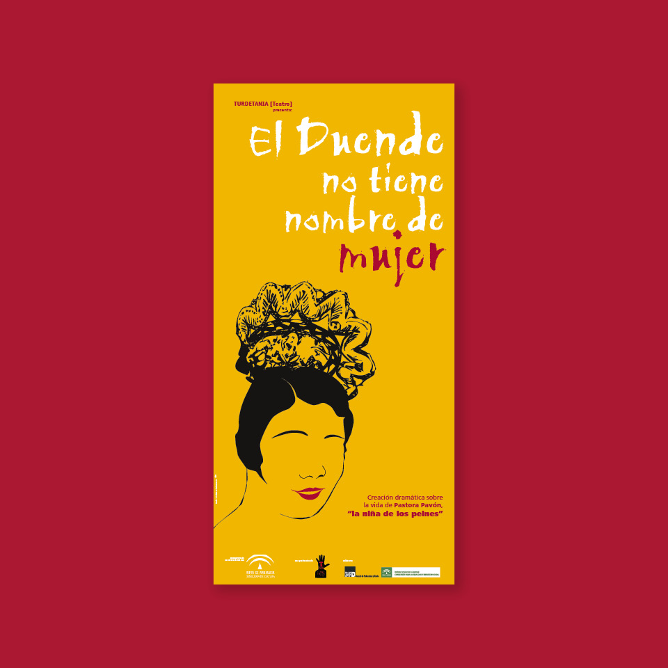 El duende no tiene nombre de mujer, cartel.